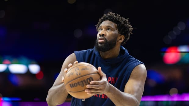 Joel Embiid offers details on his recent setback.
